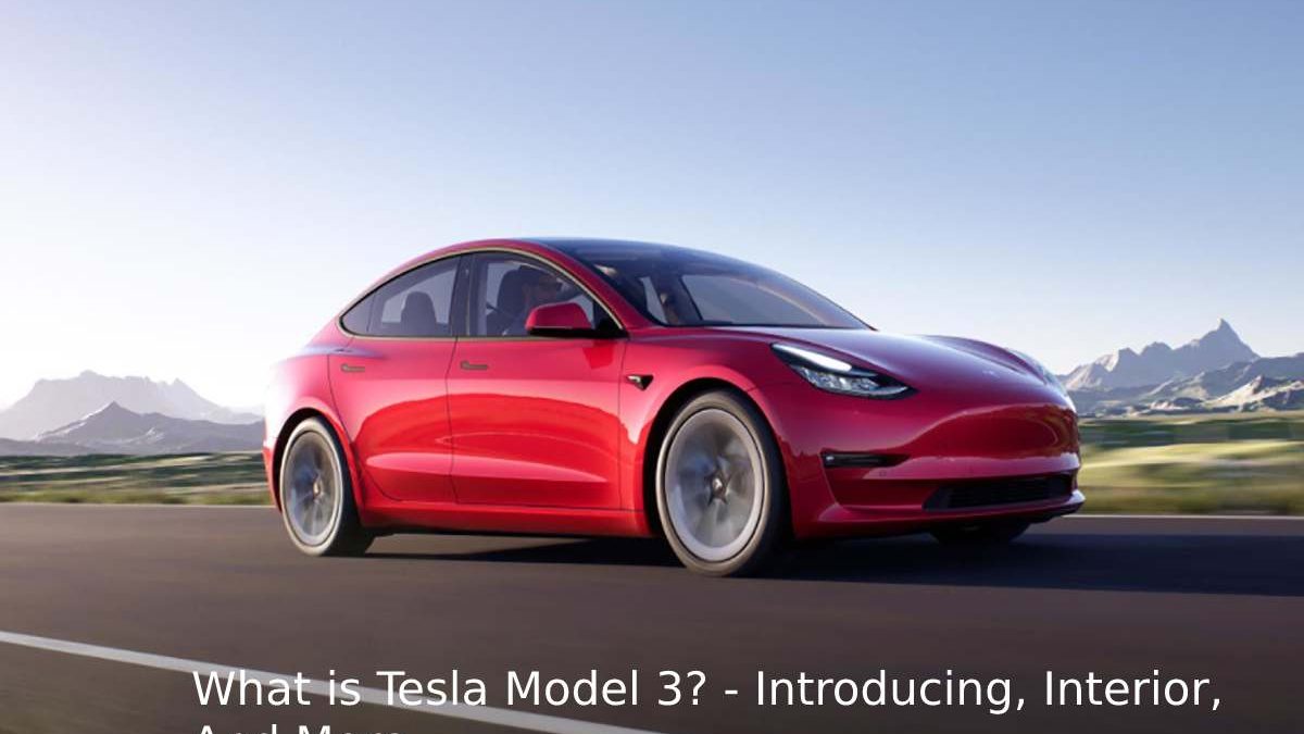 What is Tesla Model 3? – Introducing, Measures and Interior, And More