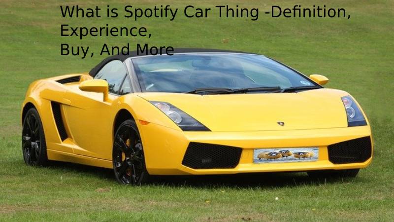  Spotify Car