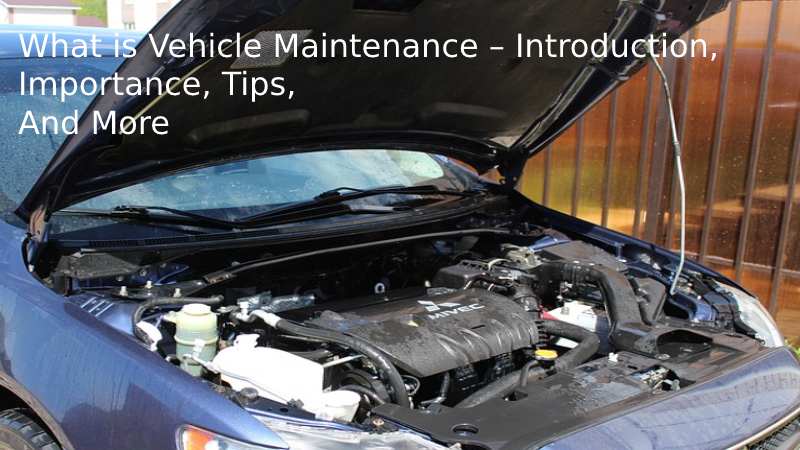 Vehicle Maintenance 