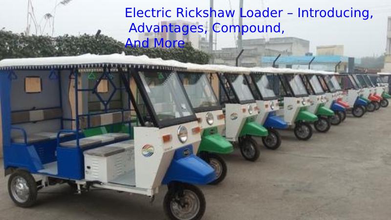 Electric Rickshaw Loader	