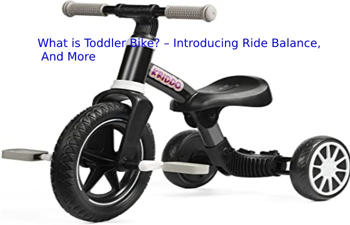 What is Toddler Bike? – Introducing Ride Balance, And More