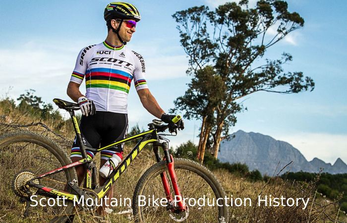 Scott Moutain Bike Production History