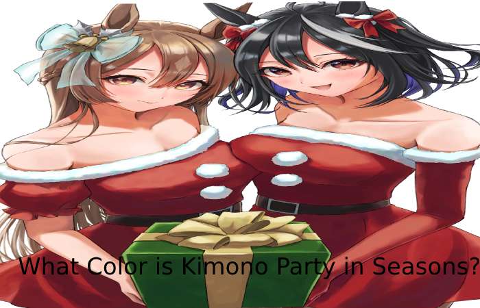 What Color is Kimono Party in Seasons?