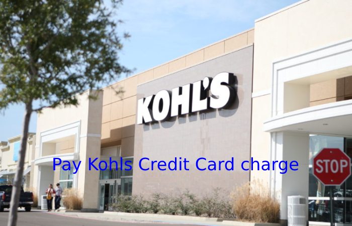 Pay Kohls Credit Card charge