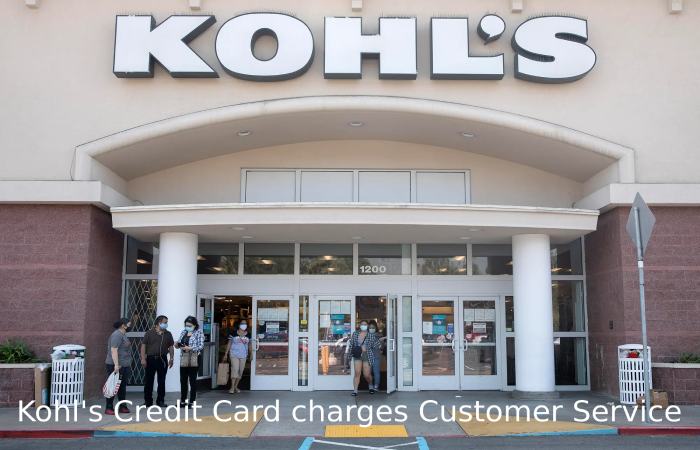 Kohl's Credit Card charges Customer Service