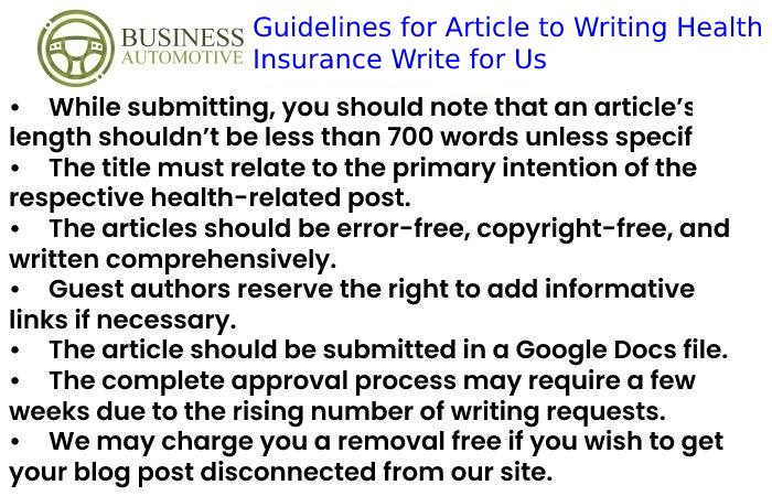 guideline write for us