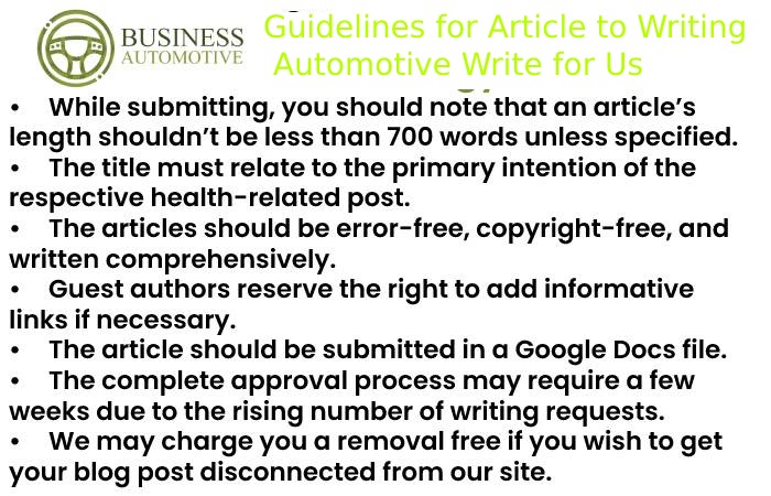 guideline for bizauto