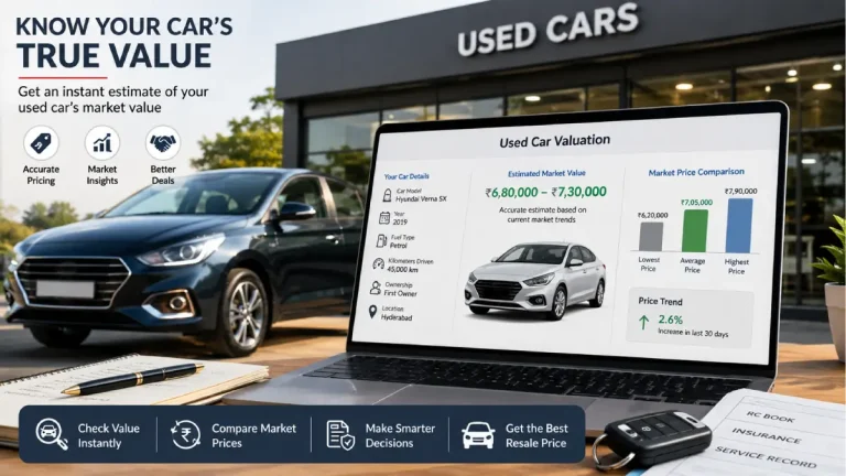 CarWale Used Car Valuation: How to Check Your Car’s Price, Resale Value and Best Deals
