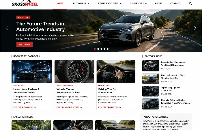 grosswheel-com-home-page