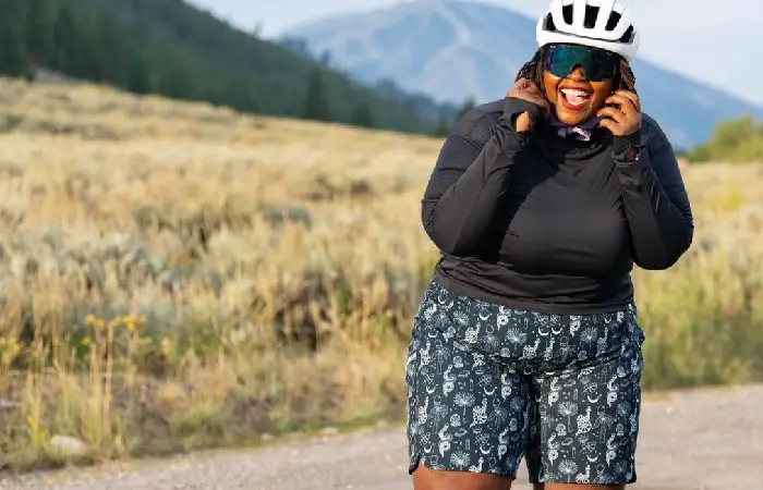 plus size biker shorts about